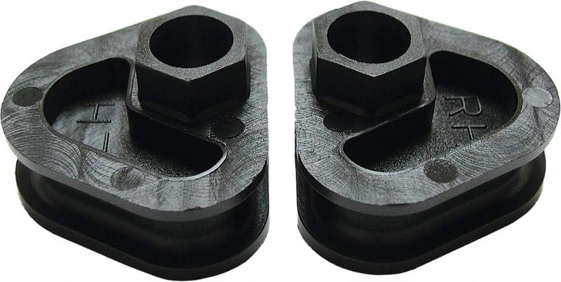 Slide Spring Adjuster Blocks compatible with Arctic Cat most models 1999-Up, Black Plastic, Snowmobile Part# 54-32003 OEM# 1604-204, 0604-556, 1604-205, 0604-557
